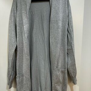 Grace Karin Gray Open Front Cardigan